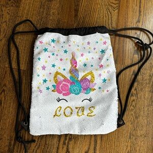 Unicorn Backpack Like New Condition